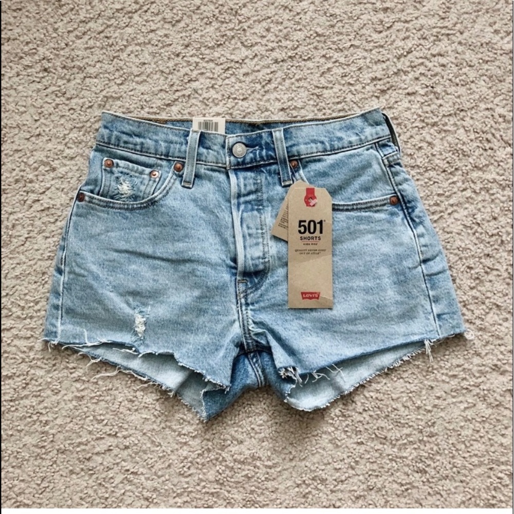 Vintage 501 jean shorts